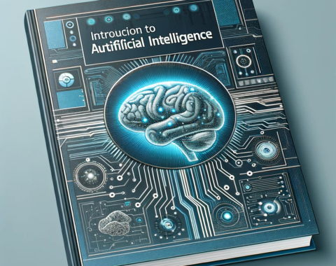 DALL·E 2023-11-10 04.40.58 - Design a cover for an online course titled 'Introduction to Artificial Intelligence'. The cover should feature a modern and educational look. Include .png